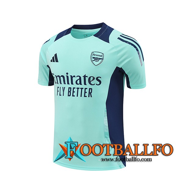 Camiseta Entrenamiento Arsenal Verde/Ble 2024/2025