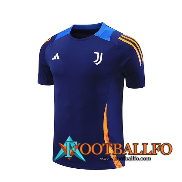 Camiseta Entrenamiento Juventus Azul/Orang 2024/2025