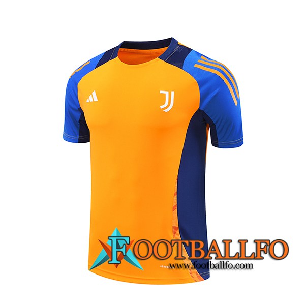 Camiseta Entrenamiento Juventus Naranja/Azul 2024/2025