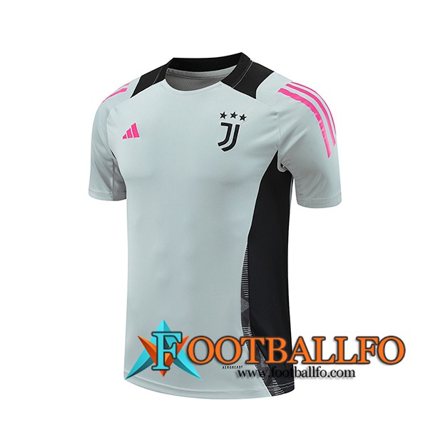 Camiseta Entrenamiento Juventus Gris/Negro 2024/2025