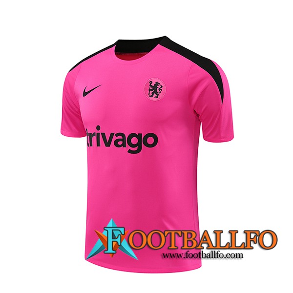 Camiseta Entrenamiento FC Chelsea Violeta/Negro 2024/2025