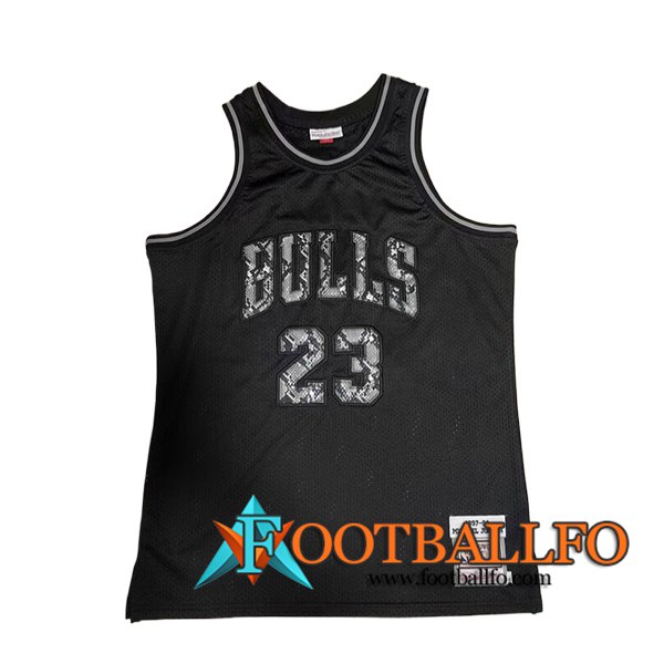 Camisetas De Futbol Chicago Bulls (JORDAN #23) 2024/25 Negro/Gris