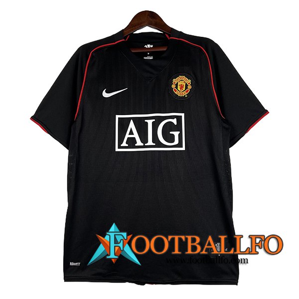 Camisetas De Futbol Manchester United Retro Segunda 2007/2008