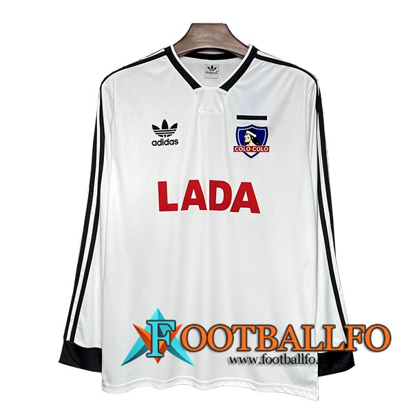 Camisetas De Futbol Colo Colo Retro Primera Manga Largas 1996