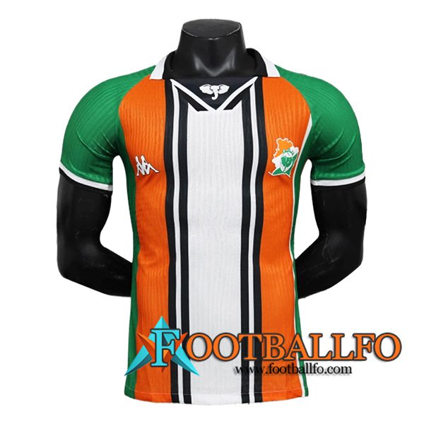 Camiseta Equipo Nacional Costa De Marfil Special Edition Naranja/Blanco 2024/2025