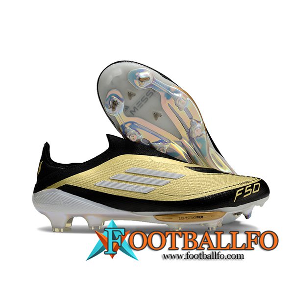 Adidas Botas De Fútbol F50+ FG Amarillo/Negro/Blanco