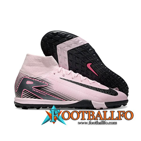 Nike Botas De Fútbol Air Zoom Mercurial Superfly X Elite TF Rosa/Negro