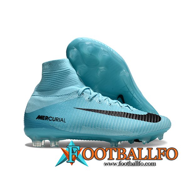 Nike Botas De Fútbol Zoom Superfly 5 Elite FG Azul/Negro