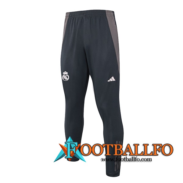 Pantalon Entrenamiento Real Madrid Gris 2024/2025