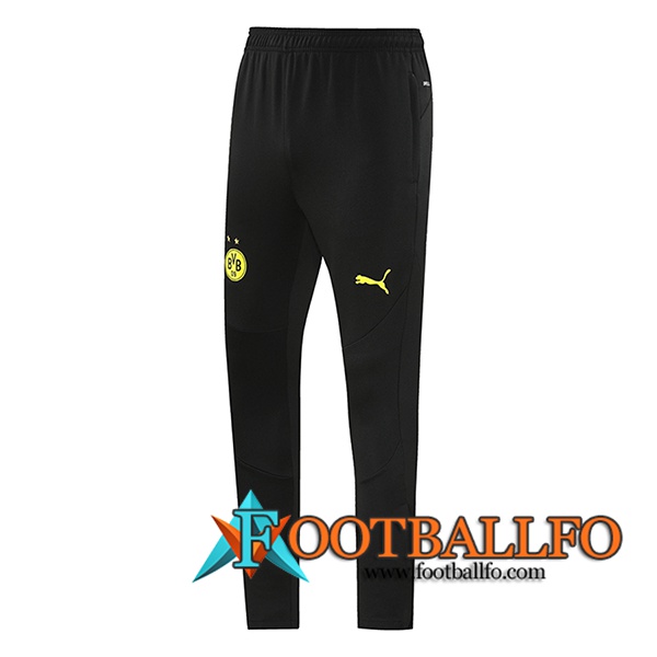 Pantalon Entrenamiento Dortmund Negro/Amarillo 2024/2025 -04