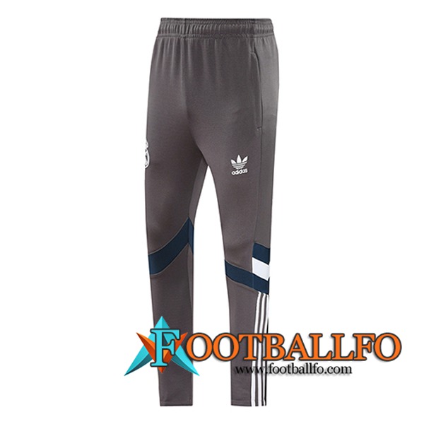 Pantalon Entrenamiento Real Madrid Gris 2024/2025 -02