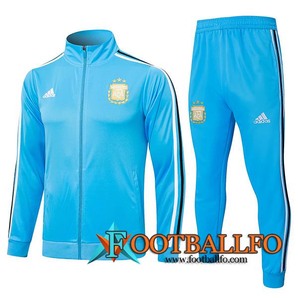 Chandal Equipos De Futbol Chaquetas Argentina Azul 2024/2025