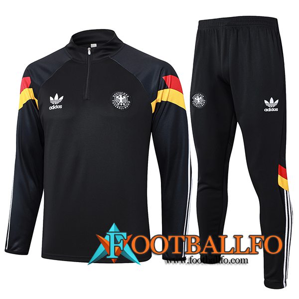 Chandal Equipos De Futbol Alemania Negro 2024/2025