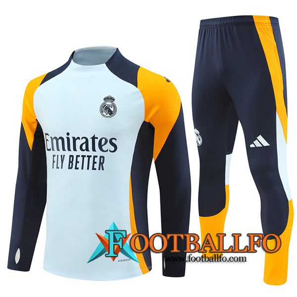 Chandal Equipos De Futbol Real Madrid Azul/Naranja 2024/2025