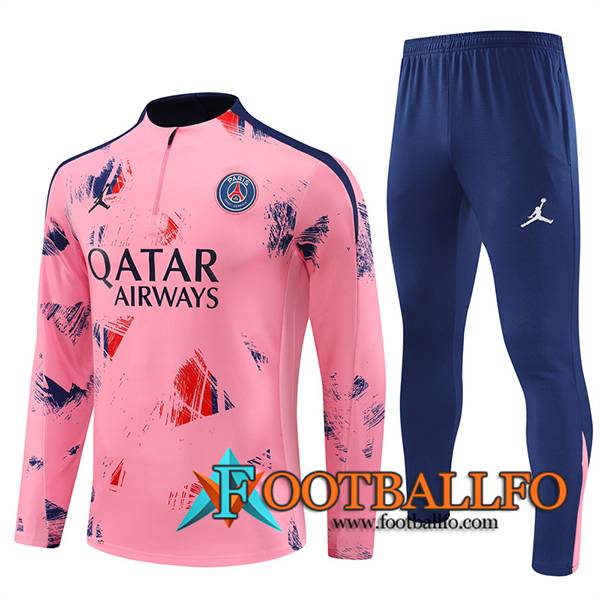 Chandal Equipos De Futbol PSG Rosa/Azul 2024/2025