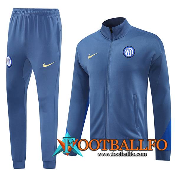 Chandal Equipos De Futbol Chaquetas Inter Milan Azul 2024/2025