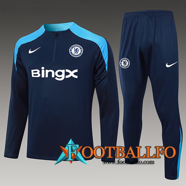 Chandal Equipos De Futbol FC Chelsea Ninos azul real 2024/2025 -02