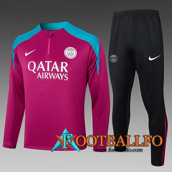 Chandal Equipos De Futbol PSG Ninos Violeta/Azul 2024/2025