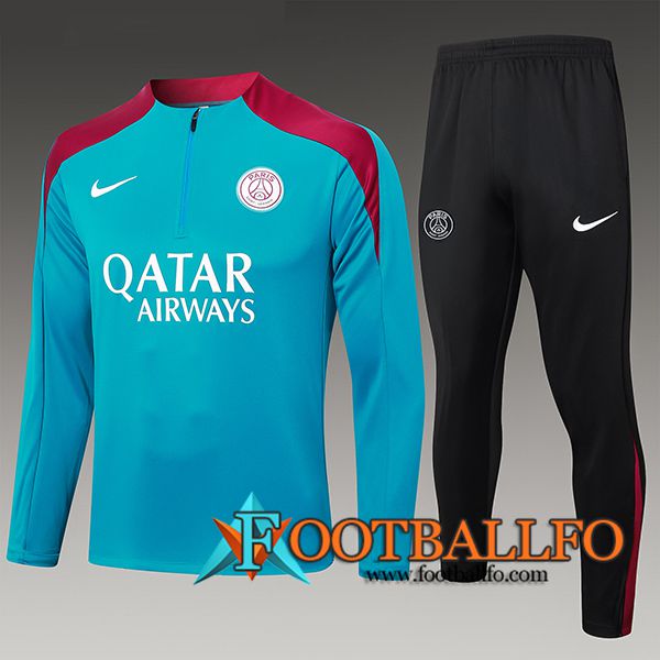 Chandal Equipos De Futbol PSG Ninos Azul/Rojo 2024/2025 -02