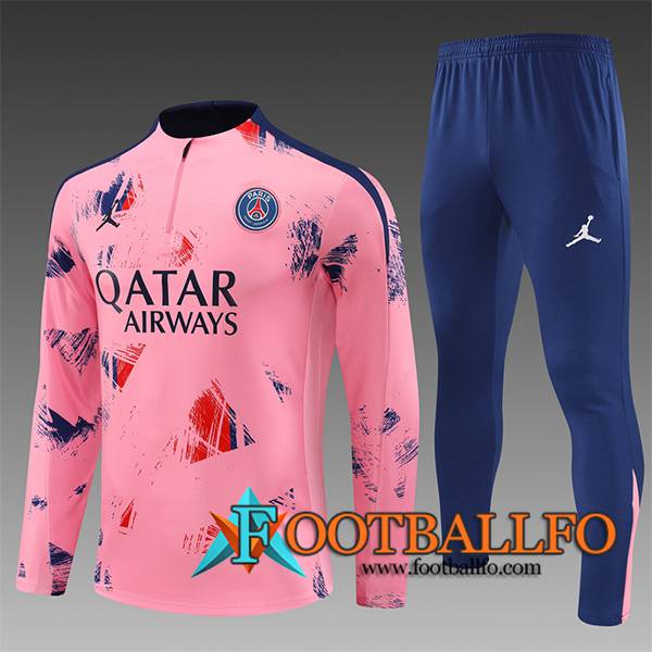 Chandal Equipos De Futbol PSG Ninos Rosa/Azul 2024/2025