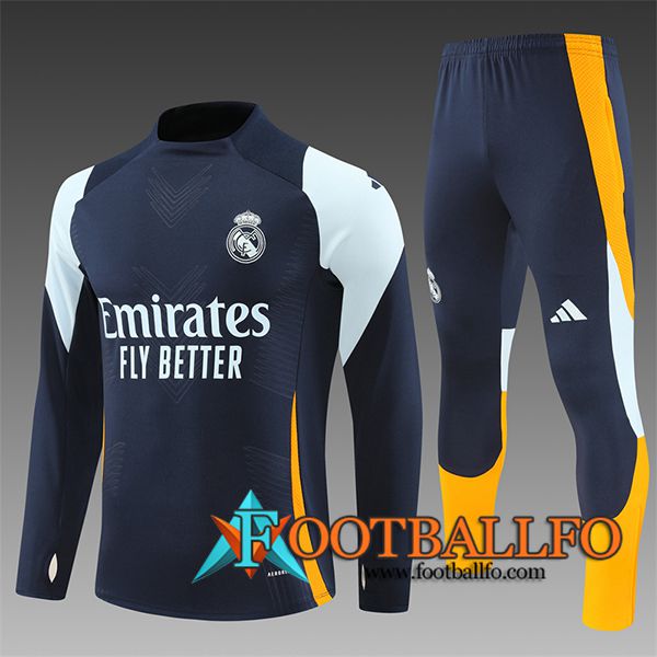 Chandal Equipos De Futbol Real Madrid Ninos azul real 2024/2025