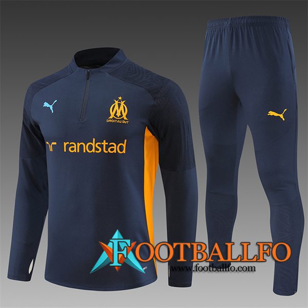 Chandal Equipos De Futbol Marsella Ninos azul real 2024/2025