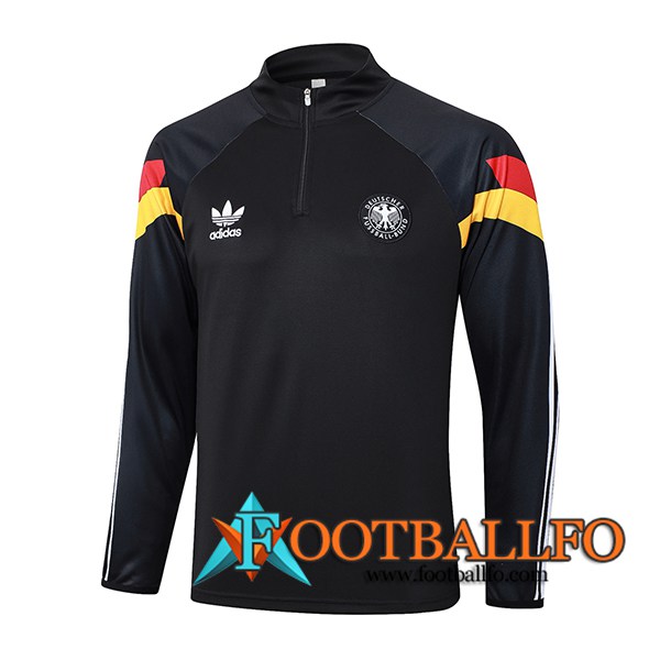 Sudadera De Entrenamiento Alemania Negro 2024/2025