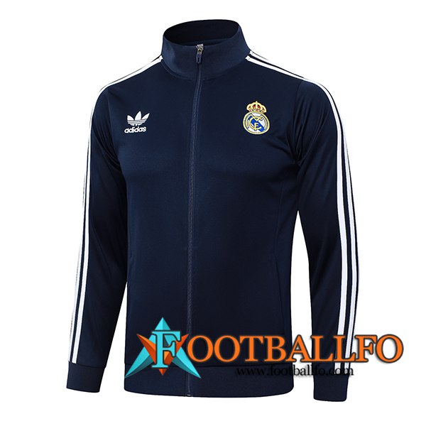 Chaquetas Futbol Real Madrid azul real 2024/2025