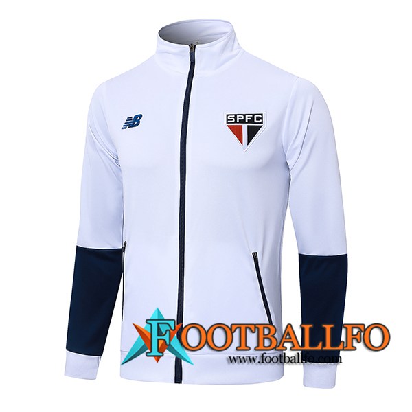 Chaquetas Futbol Sao Paulo FC Blanco/Azul 2024/2025