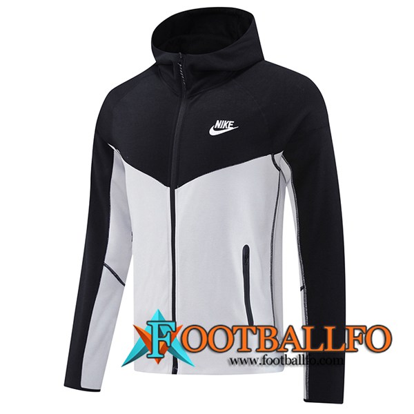 Chaqueta Con Capucha Nike Gris/Negro 2024/2025