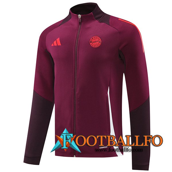 Chaquetas Futbol Bayern Munich Rojo 2024/2025