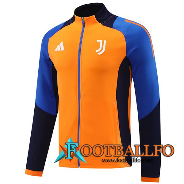 Chaquetas Futbol Juventus Naranja/Azul 2024/2025