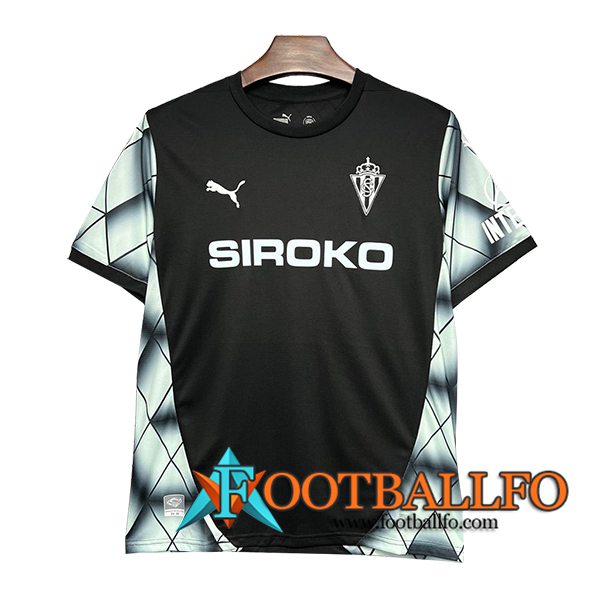 Camisetas De Futbol Sporting Gijon Segunda 2024/2025