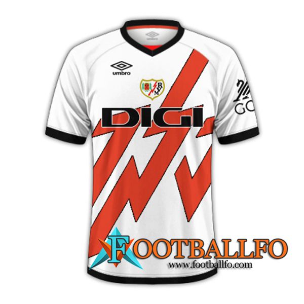 Nueva Camisetas De Futbol Rayo Vallecano Primera 2024/2025