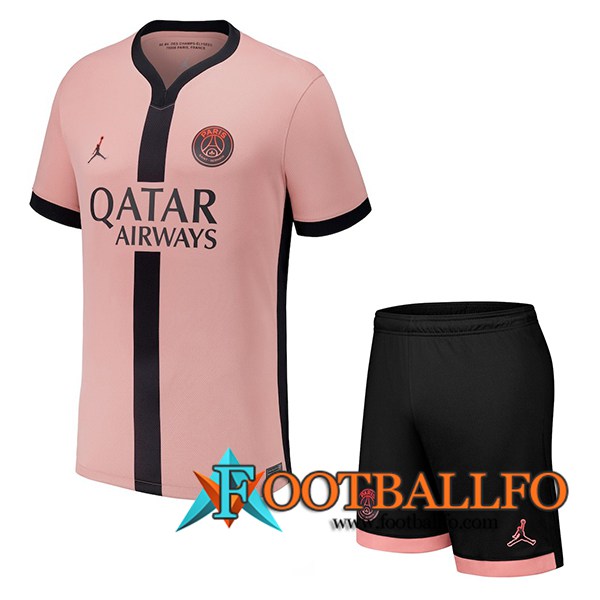 Nueva Camisetas De Futbol PSG Ninos Tercera 2024/2025