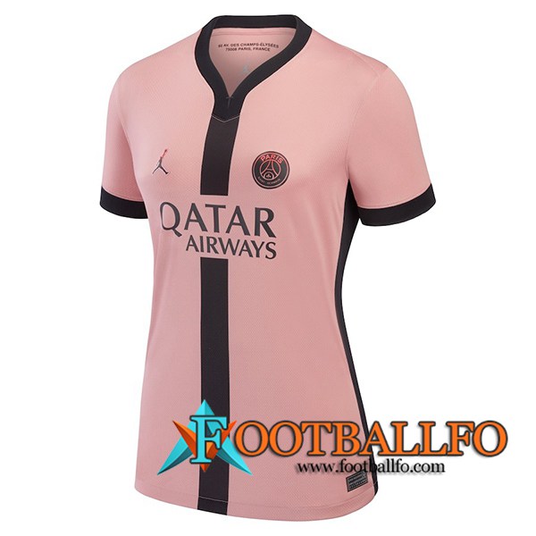 Nueva Camisetas De Futbol PSG Mujer Tercera 2024/2025