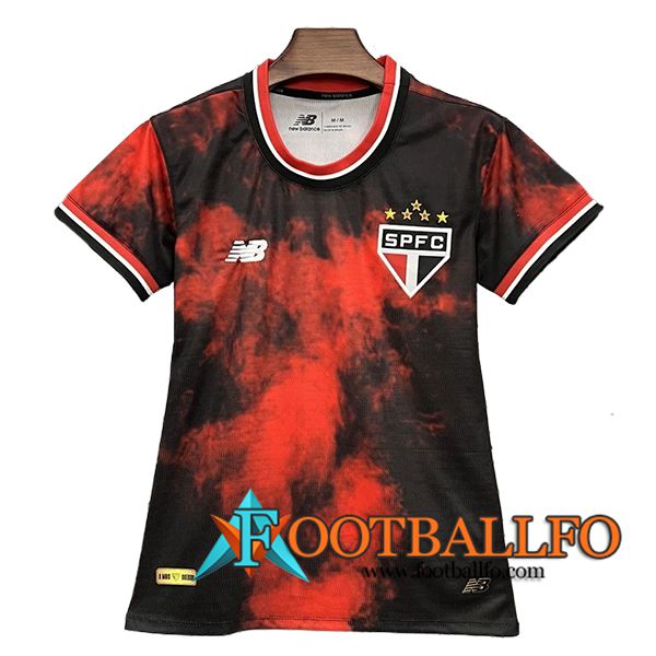 Camisetas De Futbol Sao Paulo FC Mujer Tercera 2024/2025