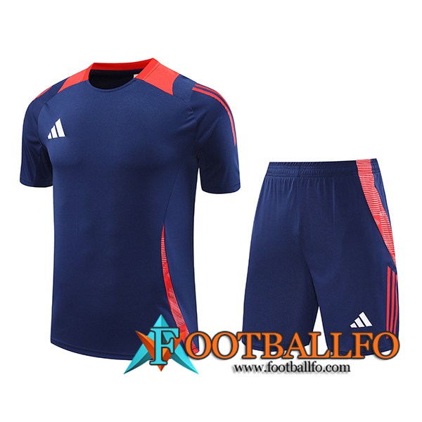 Camiseta Entrenamiento Adidas Azul/Rojo 2024/2025