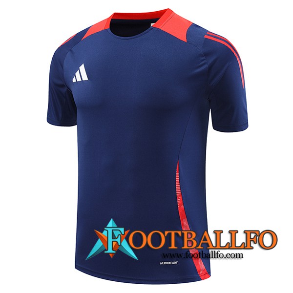 Camiseta Entrenamiento Adidas Azul/Rojo 2024/2025