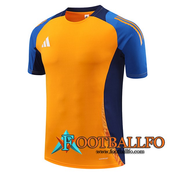 Camiseta Entrenamiento Adidas Naranja/Azul 2024/2025