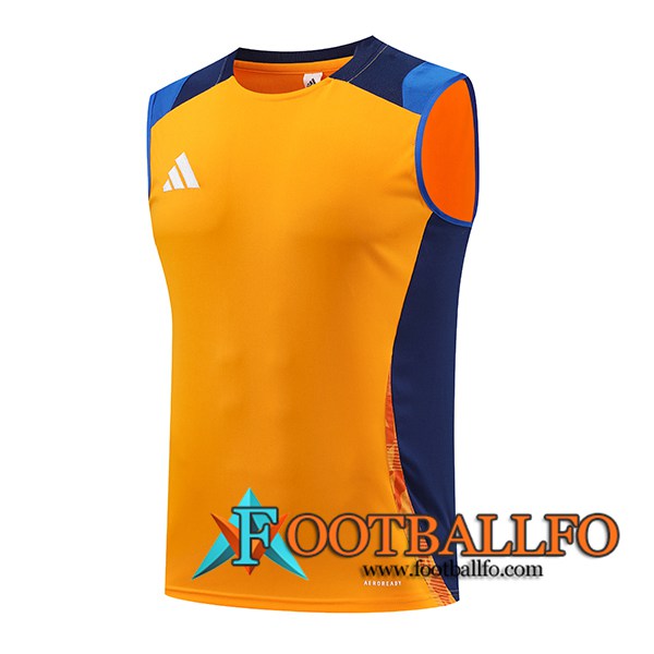 Chalecos De Futbol Adidas Naranja/Azul 2024/2025