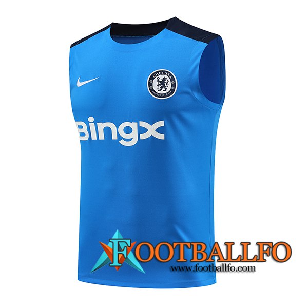 Chalecos De Futbol FC Chelsea Azul 2024/2025 -02