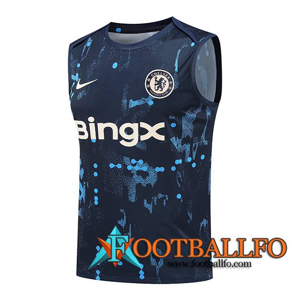 Chalecos De Futbol FC Chelsea Azul Oscuro 2024/2025