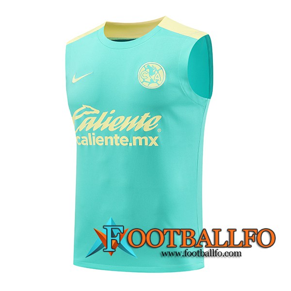 Chalecos De Futbol Club America Verde/Amarillo 2024/2025