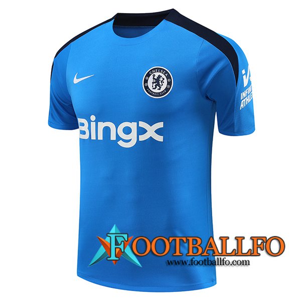 Camiseta Entrenamiento FC Chelsea Azul 2024/2025 -02