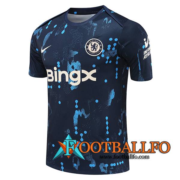 Camiseta Entrenamiento FC Chelsea Azul Oscuro 2024/2025