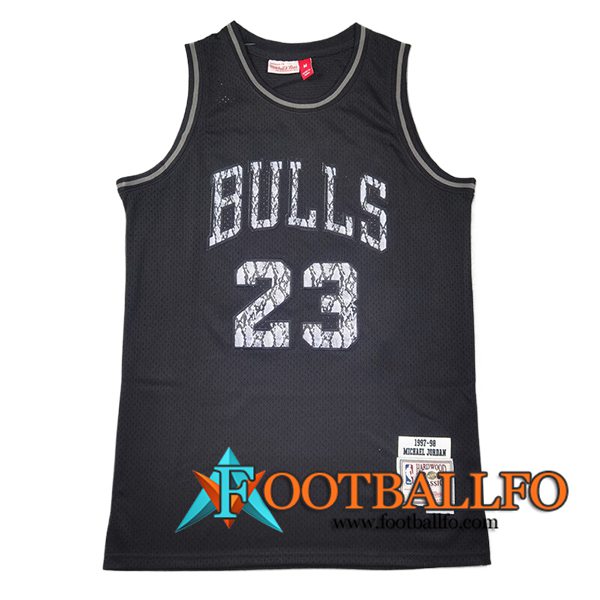 Camisetas Chicago Bulls (JORDAN #23) 2024/25 Negro/Gris