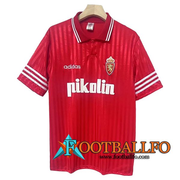 Camisetas De Futbol Real Zaragoza Retro Segunda 1995/1996