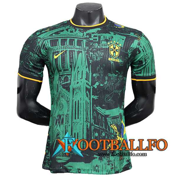 Camiseta Equipo Nacional Brasil Special Edition Verde 2024/2025