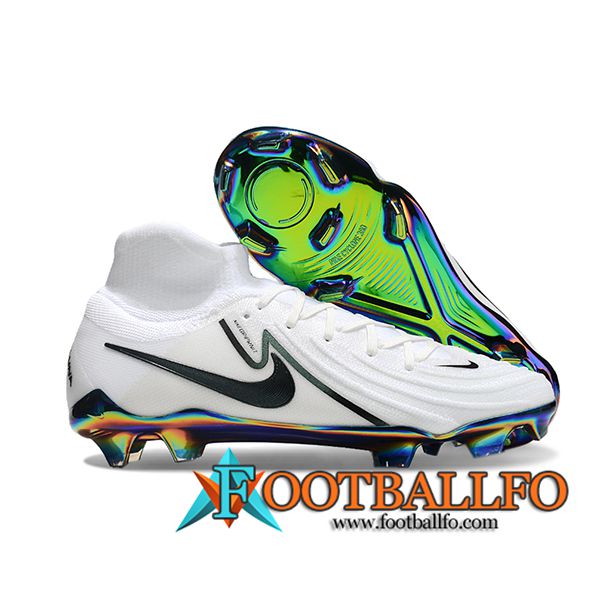 Nike Botas De Fútbol Phantom Luna Elite NU FG Blanco/Negro